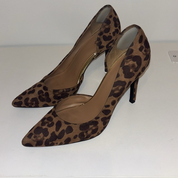 Mossimo Animal/Cheetah Print Heels Size 10 - Picture 3 of 9